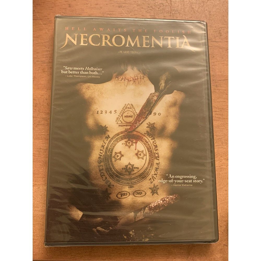 Necromentia Hell Awaits The Foolish (DVD, 2010) Layton Matthews Brand New Sealed